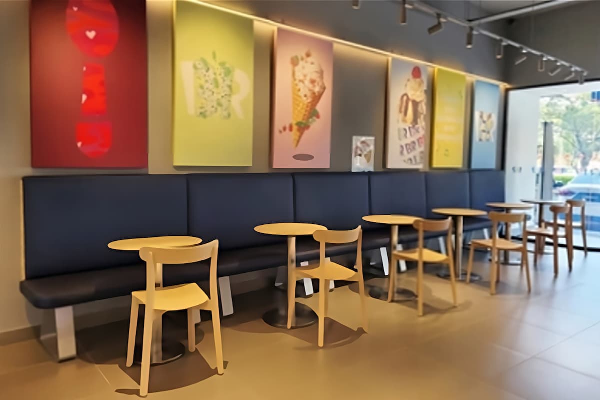 Heladeria interior
